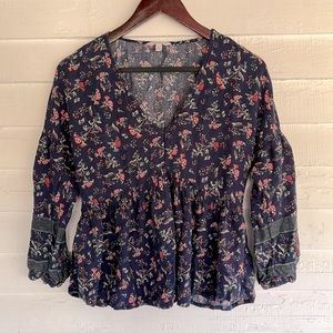 Lucky Brand Floral Top